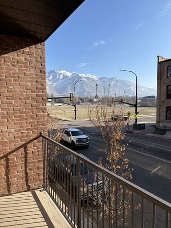View from balcony